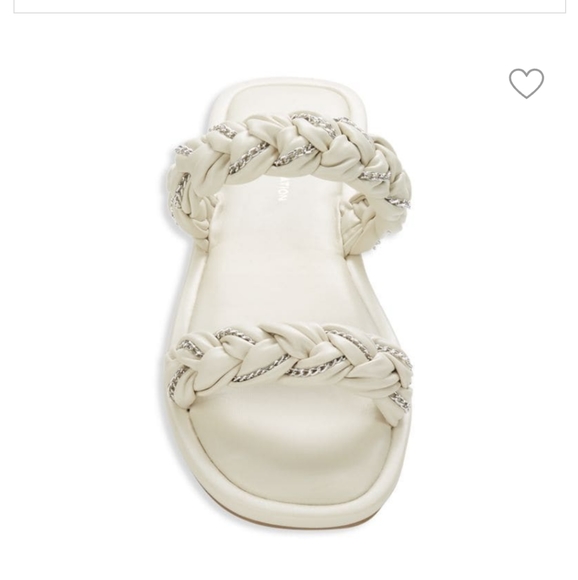 BCBGeneration Tanya slip on braided flats sandals size 8.5 - Picture 6 of 15